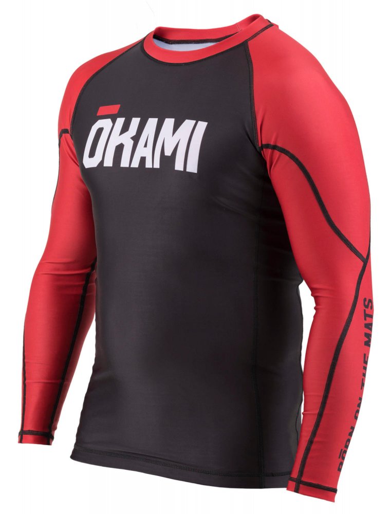 Preview: Okami Rashguard BORNRED - Langarm